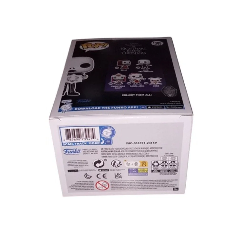 Funko Pop! Disney Nightmare Before Christmas Jack Skellington w/ Snowflake #1385